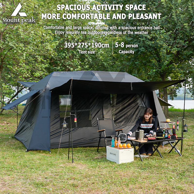 Outdoor Adventure Kit - Tenda da campeggio grande automatica Mount