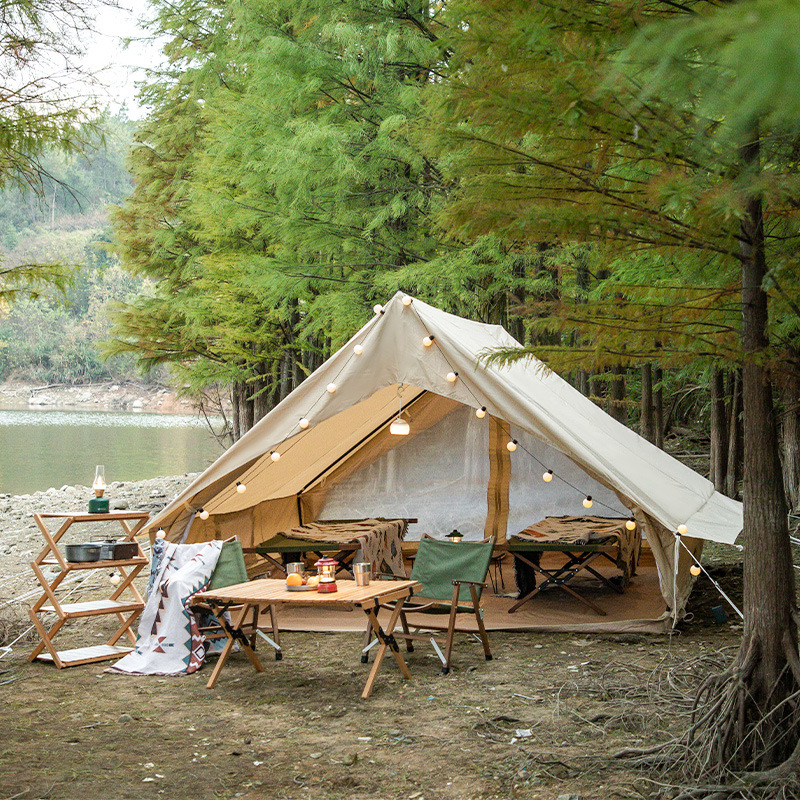 Outdoor Adventure Tent - Tenda a spina di pesce grande,