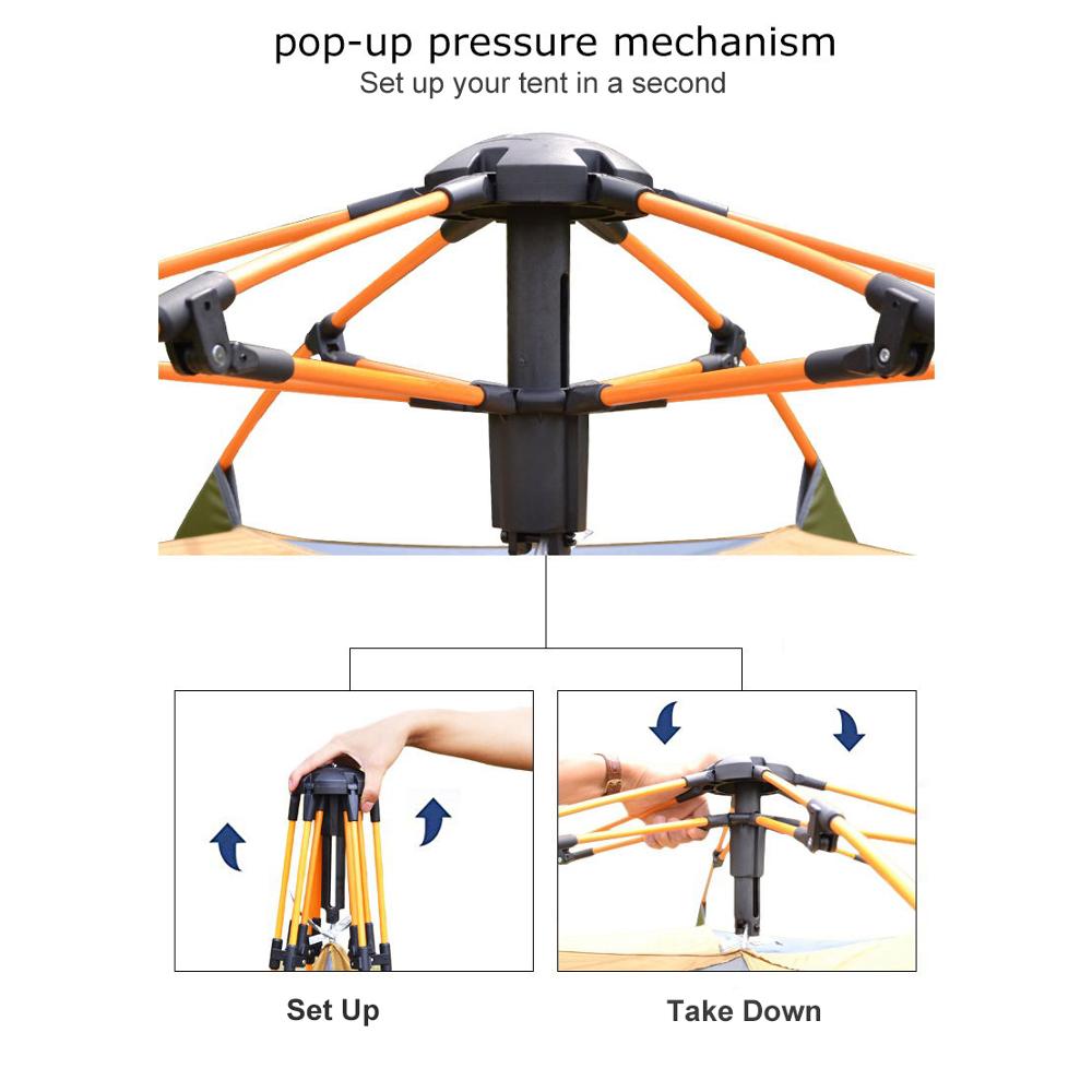 Desert & Fox 3-4 persone tenda - Outdoor Adventure Tent recensione e prezzo