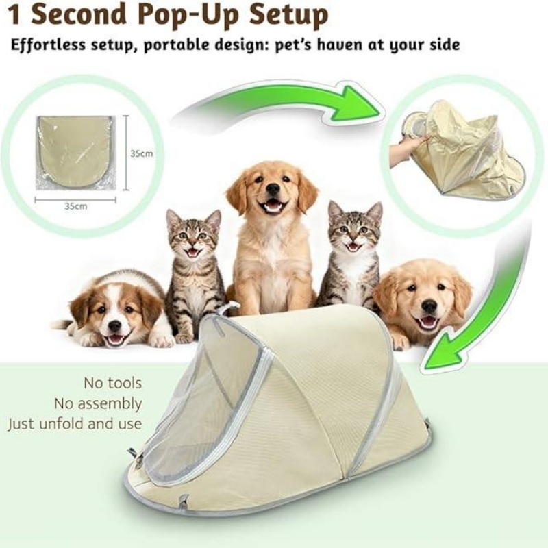 Tenda portatile pop-up per can - Outdoor Adventure Tent recensione e prezzo