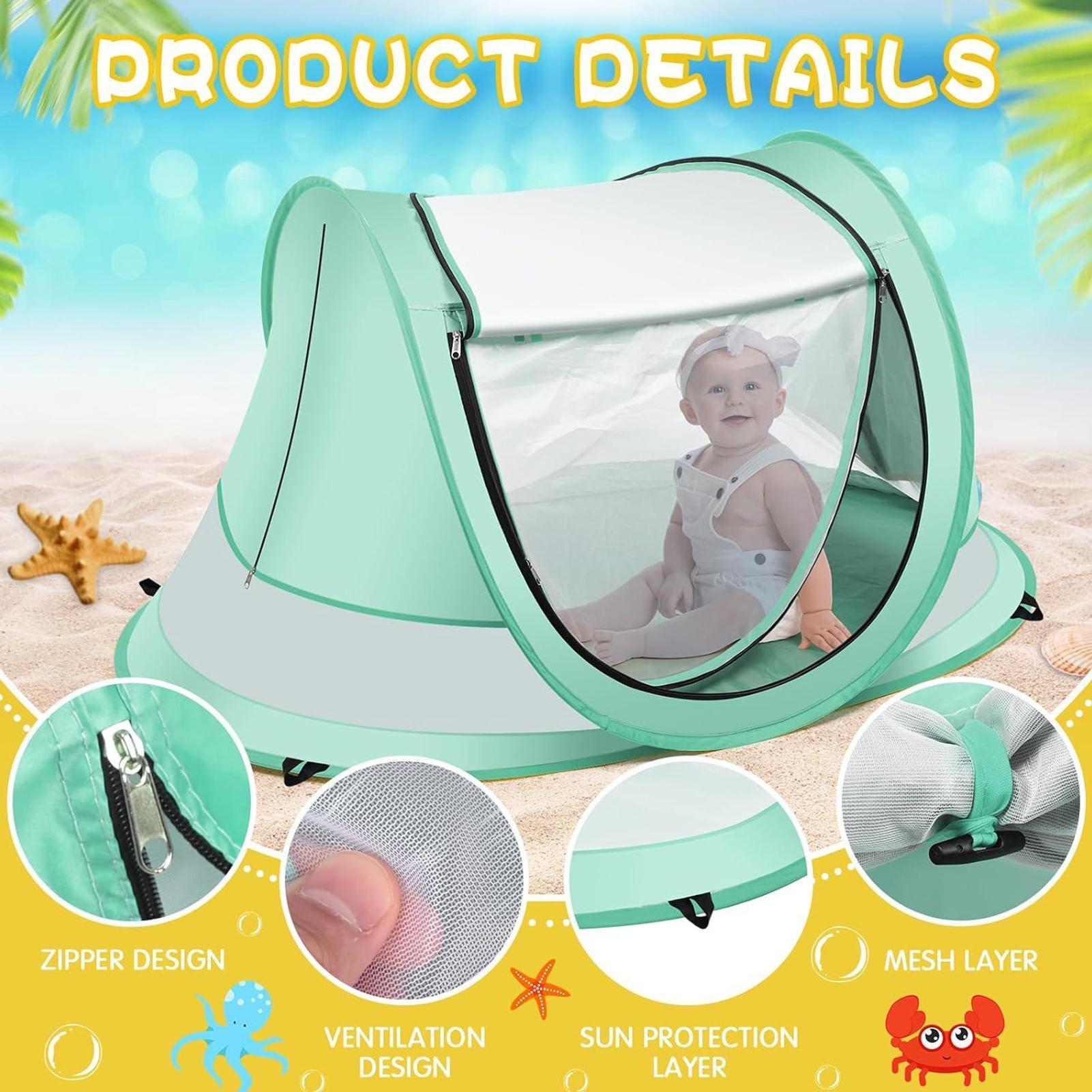 Tenda da spiaggia per bambini, - Outdoor Adventure Tent recensione e prezzo