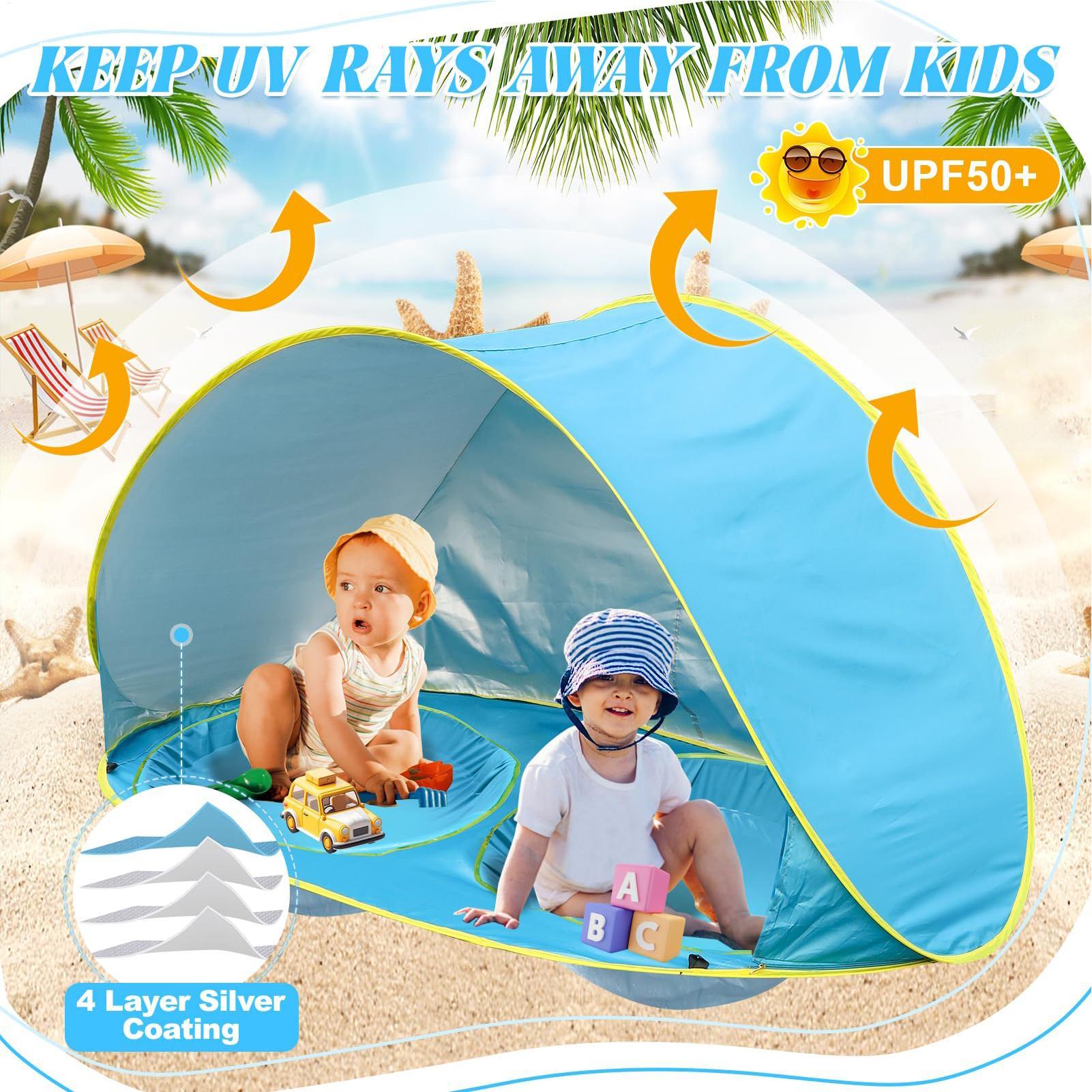 Tenda da spiaggia per bambini  - Outdoor Adventure Tent recensione e prezzo