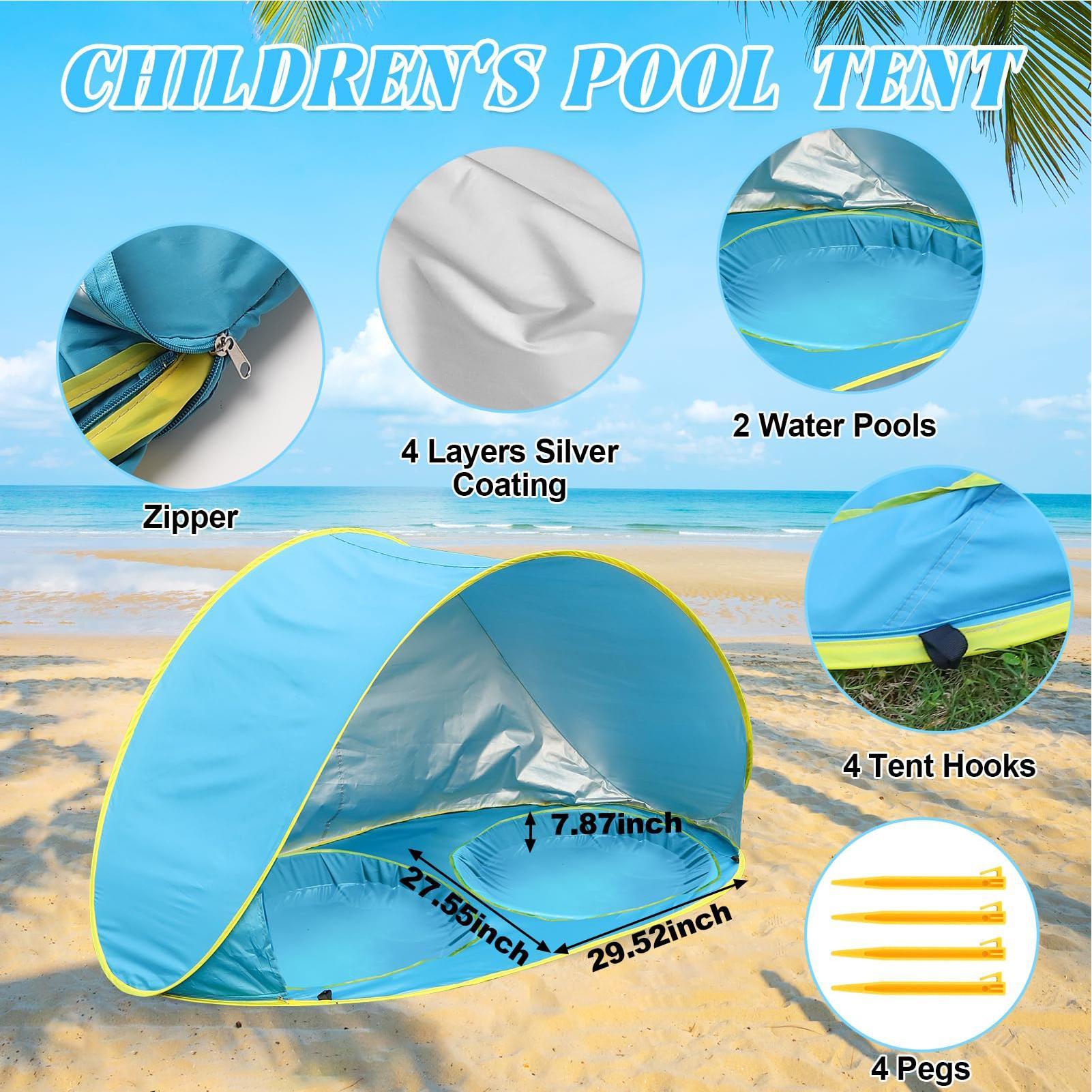 Tenda da spiaggia per bambini  - Outdoor Adventure Tent recensione e prezzo