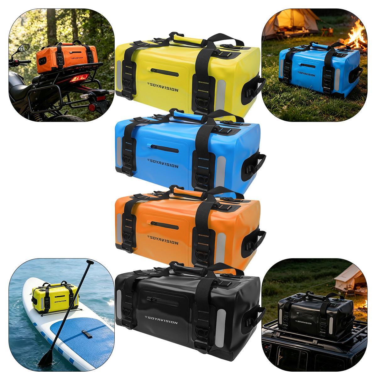 Borsa Impermeabile per Moto da - Outdoor Adventure Kit recensione e prezzo