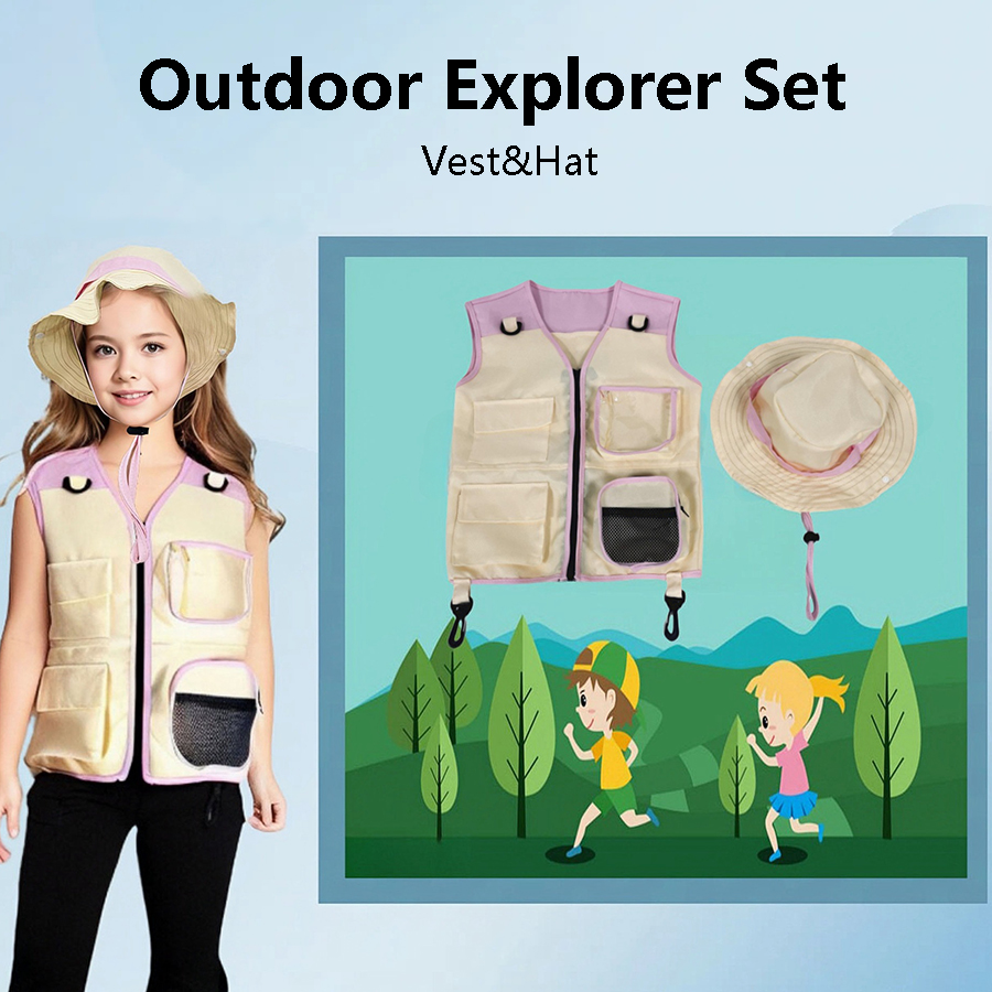 Bambini Explorer gilet cappell - Outdoor Adventure Activities For Kids recensione e prezzo
