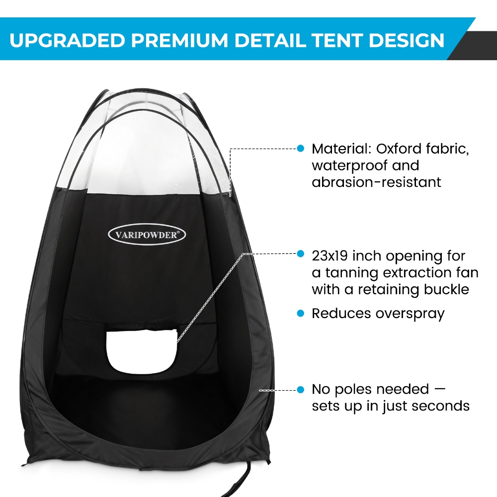 Tenda Nera Portatile per Abbro - Outdoor Adventure Tent recensione e prezzo