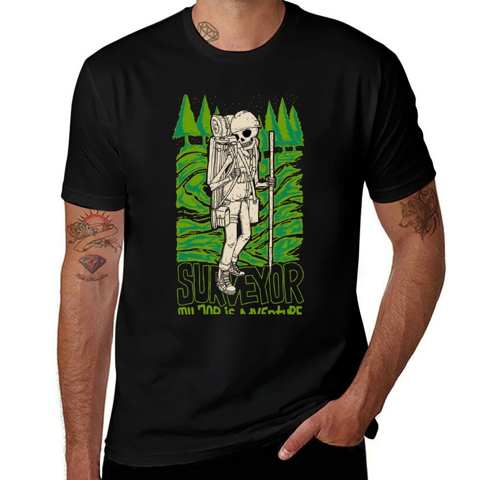 T-shirt MY JOB IS ADVENTURE T- - Outdoor Adventure Jobs recensione e prezzo