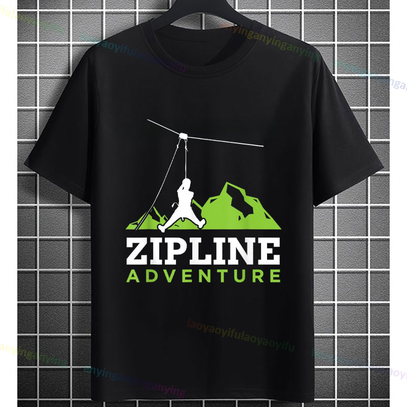 T-shirt grafica Zipline Advent - Outdoor Adventure Ziplines & Waterfall recensione e prezzo