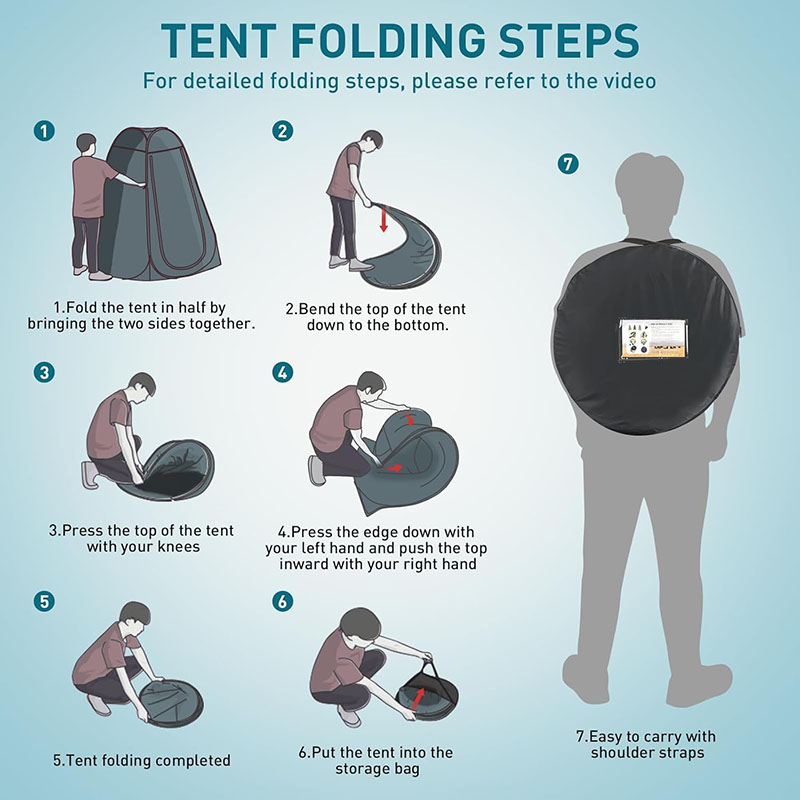‌ Tenda da toilette pop-up por - Outdoor Adventure Tent recensione e prezzo