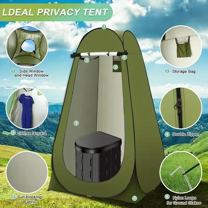 ‌ Tenda da toilette pop-up por - Outdoor Adventure Tent recensione e prezzo
