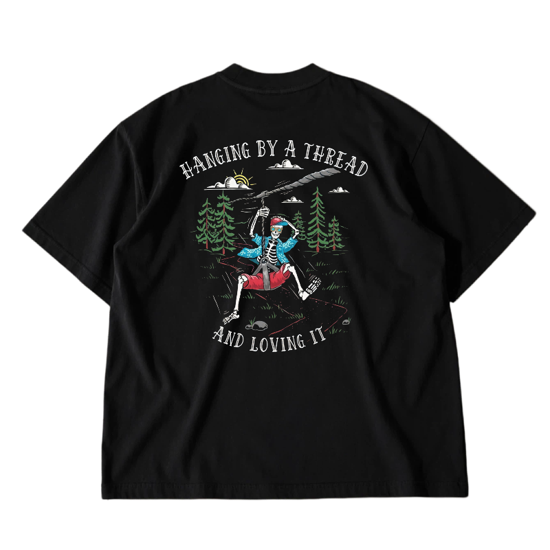 T-Shirt Grafica Salty Bones Zi - Outdoor Adventure Ziplines & Waterfall recensione e prezzo