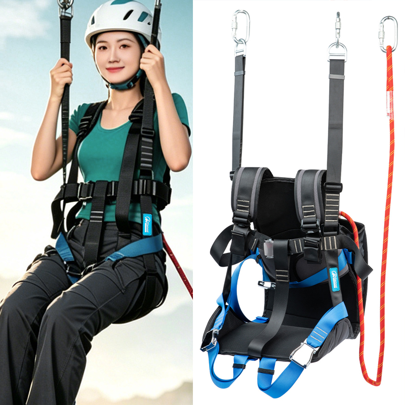 Sedile di sicurezza per ziplin - Outdoor Adventure Ziplines & Waterfall recensione e prezzo